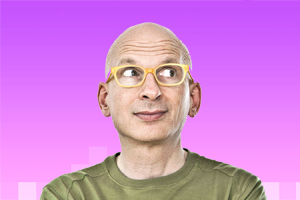 headshot of Seth Godin
