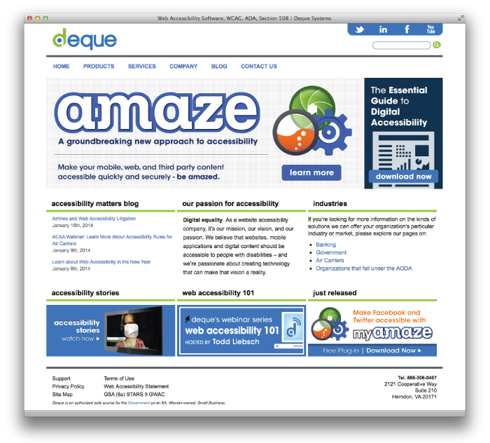 Deque.com Old Site