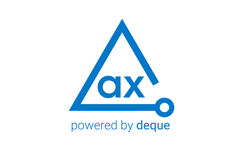 axe logo, powered by Deque