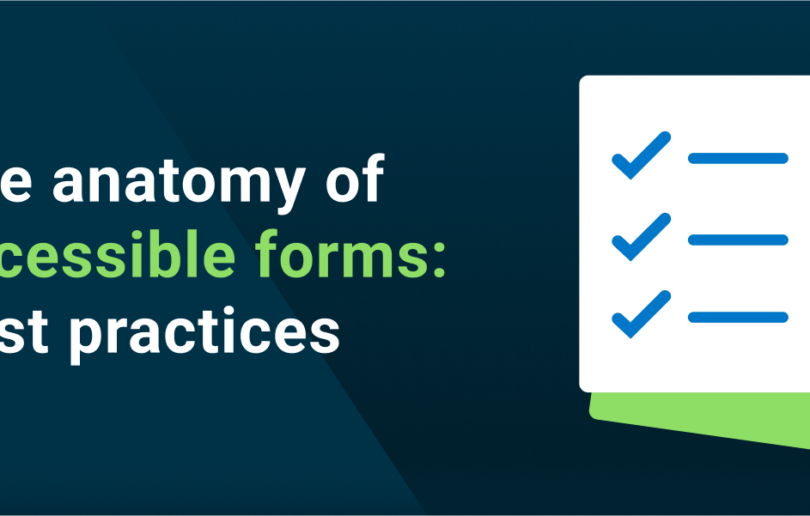 Blog Accessible forms