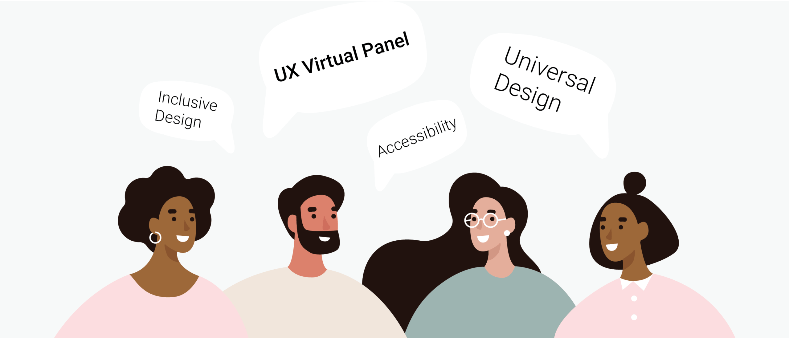 UX Virtual Panel: Inclusive Design vs. Universal Design vs. Accessibility