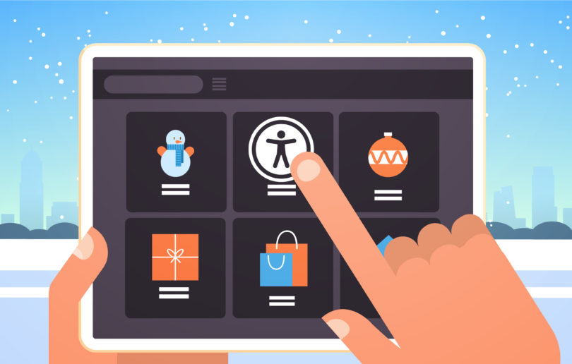 Holiday shopping a11y 01