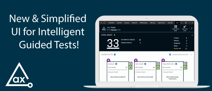 Axe™ Updates: New Consolidated User Experience