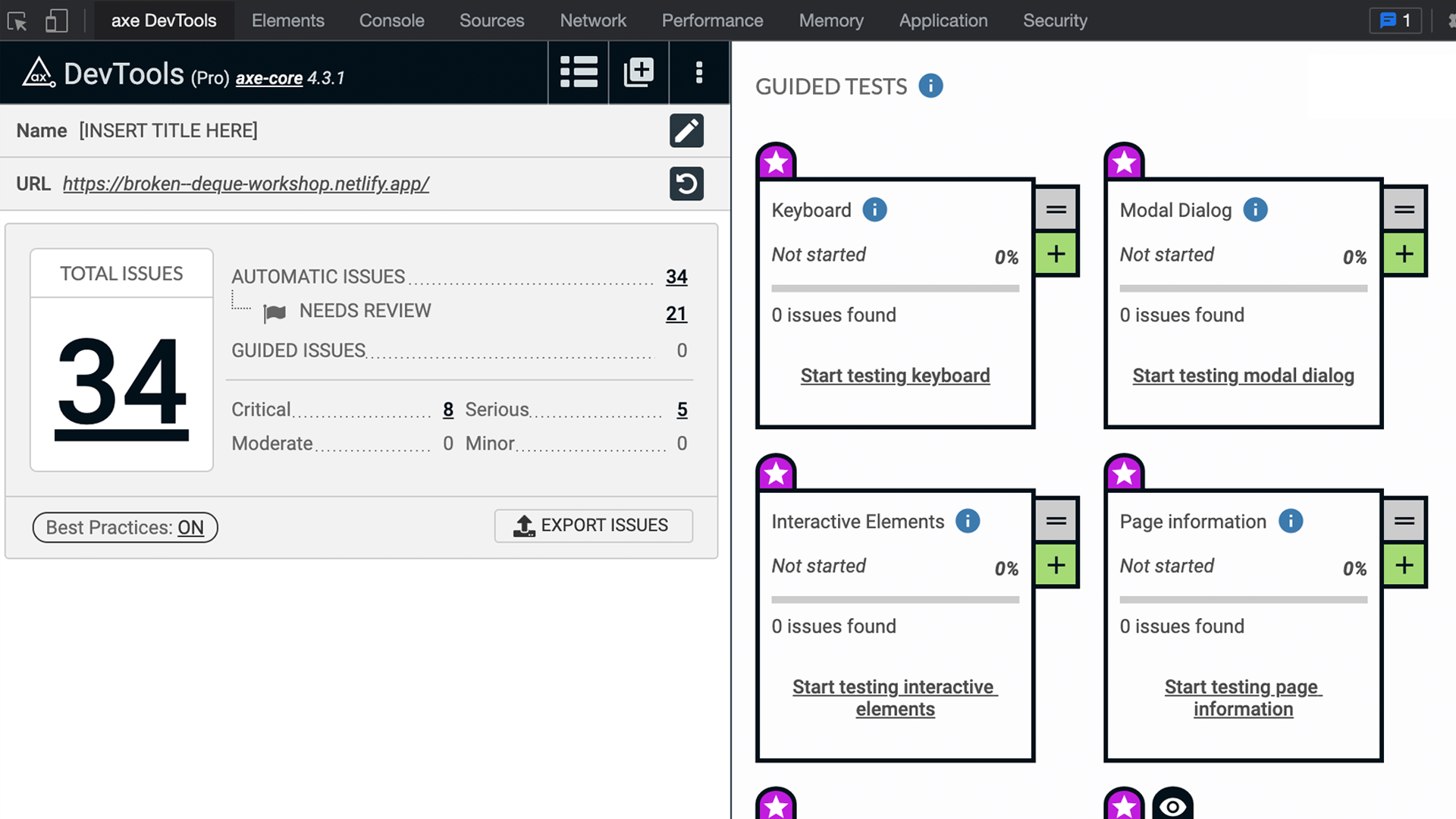 axe DevTools Developer Tools for Accessibility Testing axe DevTools Developer Tools for Accessibility Testing