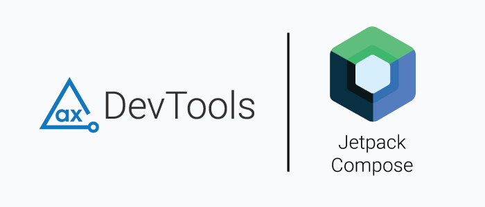 axe DevTools and Jetpack Compose logos