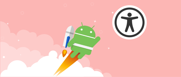 jetpack compose android flying a jetpack to an accessibility symbol