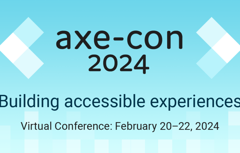 Deque axe con banner 2024