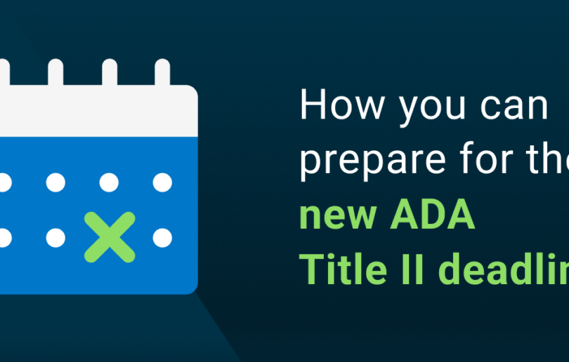 Blog New ADA deadline