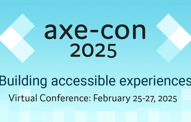 Deque axe con banner 2025