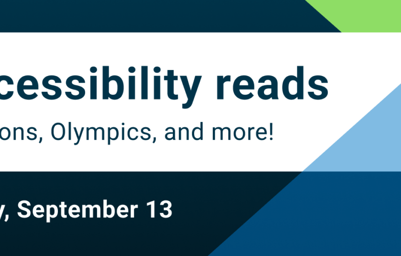 Accessibility reads September 13