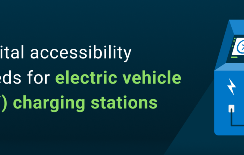 Digital accessibility EV charging stations blog