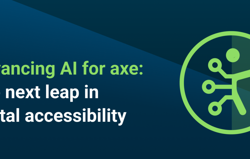 Blog header Advancing AI for axe