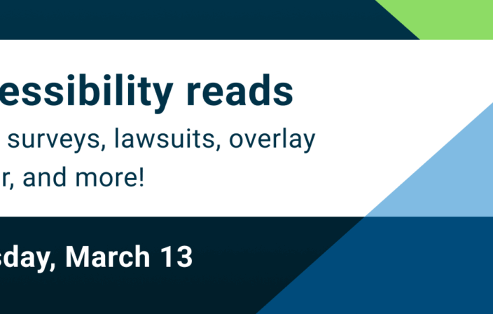 Blog ML Recurring A11Y Reads March 13