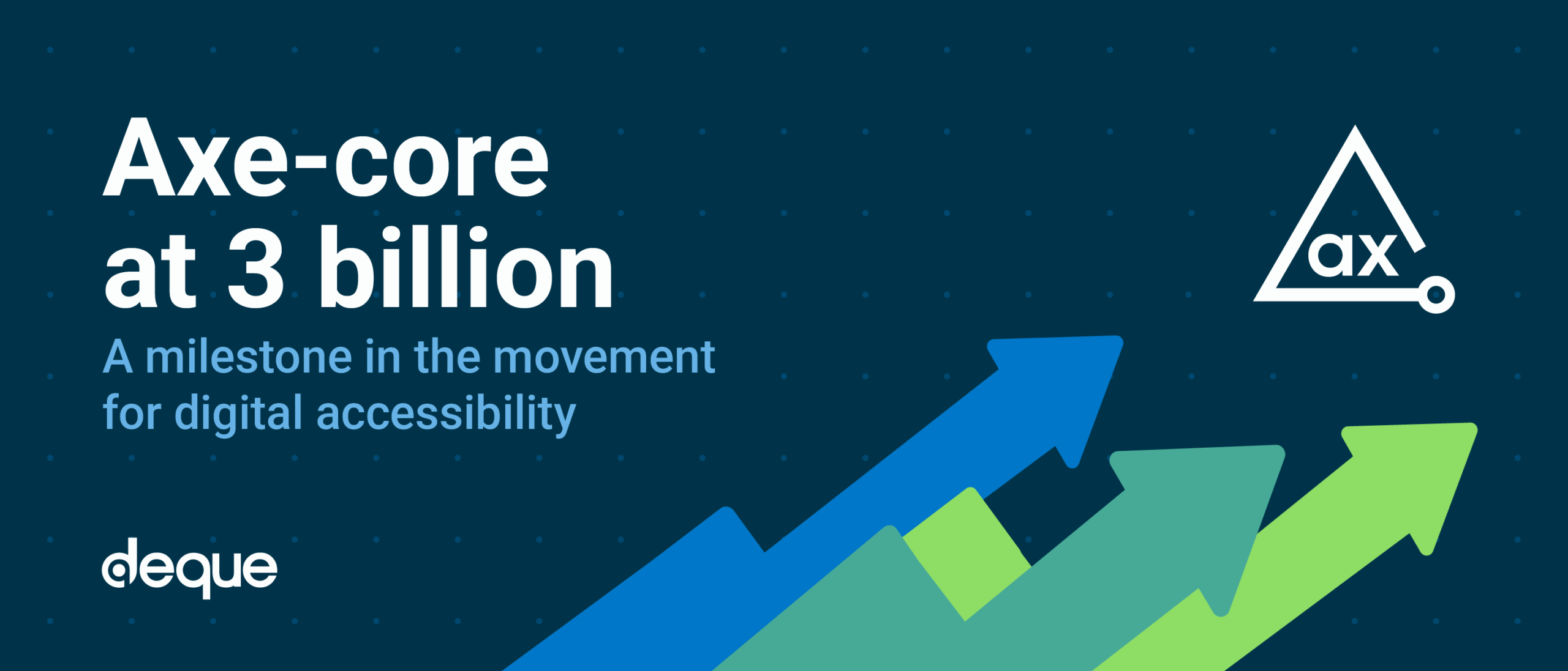 Axe-core at 3 billion: A milestone in the movement for digital accessibility
