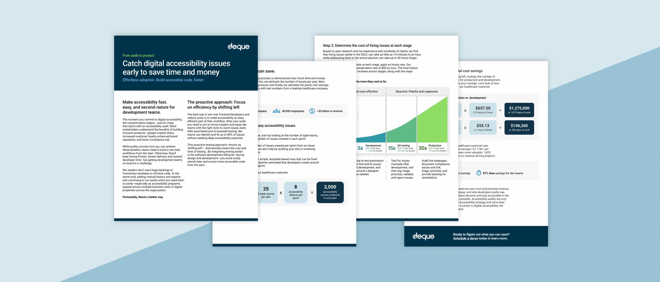Free shift left guide: Catch digital accessibility issues early to save time and money