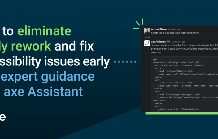 Deque axe assistant 8.11 Blog Featured Image