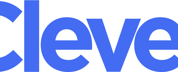 Clever blue logo