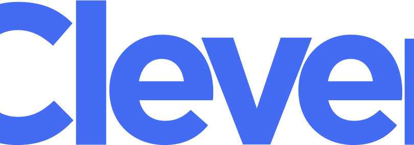 Clever blue logo