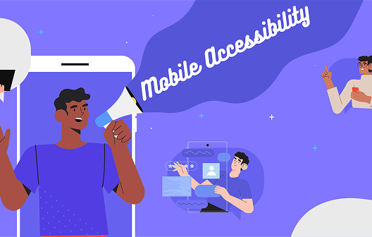 cartoon image of person with a microphone saying 