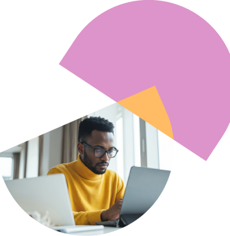 photo of person working on their laptop