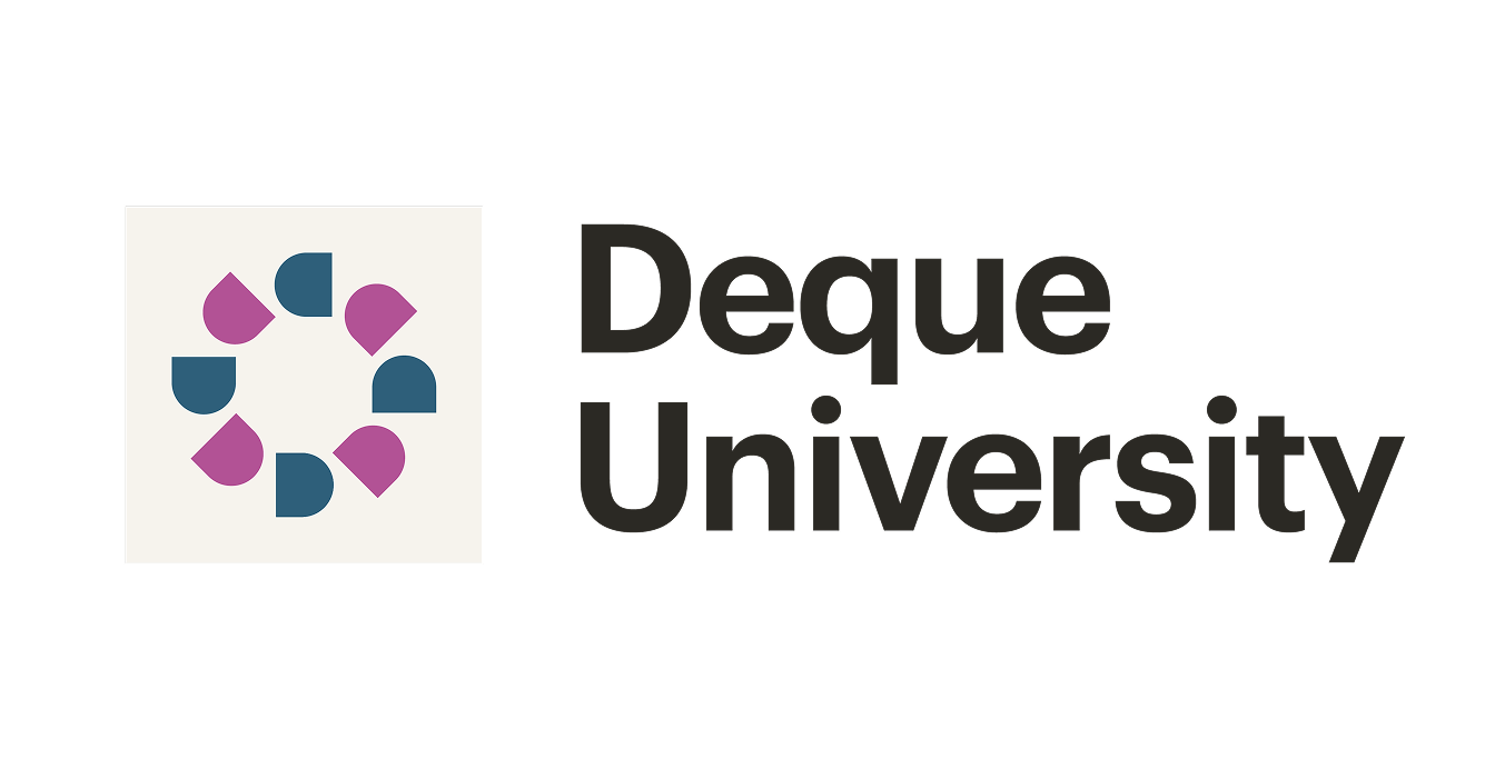 Deque University logo