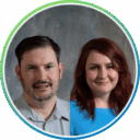 Michael Harshbarger and Heidi Kelly-Gibson