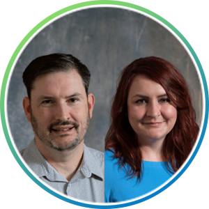 Michael Harshbarger and Heidi Kelly-Gibson