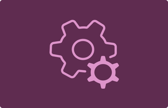Icon of gears