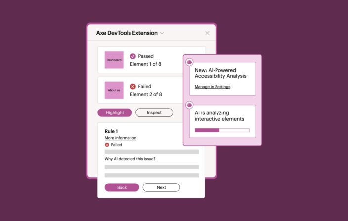 The Axe DevTools Extension AI-powered intelligent guided testing feature assessing interactive elements