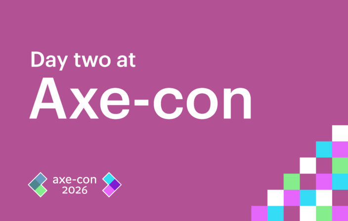 Day two at Axe-con 2026