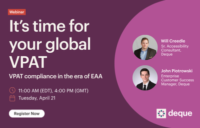 It's time for your global VPAT image