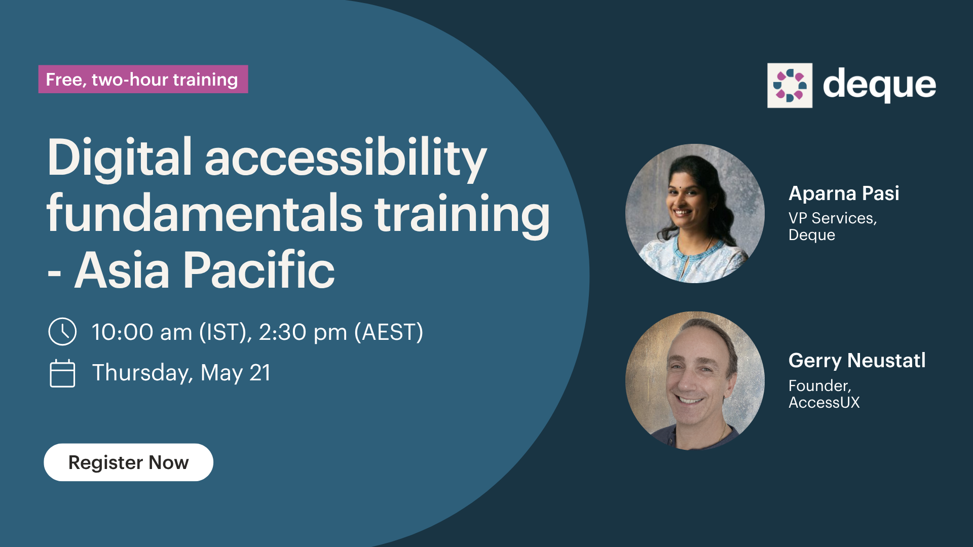Digital accessibility fundamentals training - Asia Pacific
