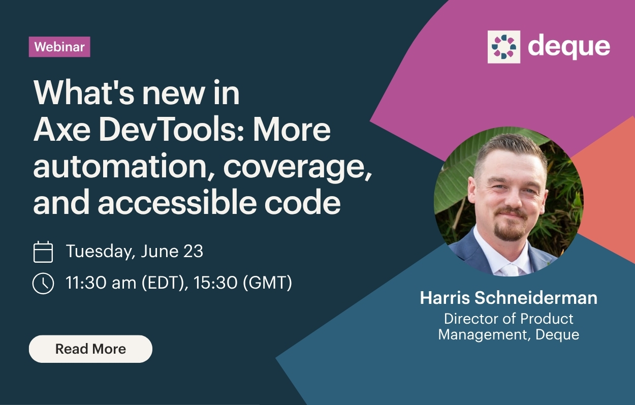 What's new in Axe DevTools: More automation, coverage, and accessible code